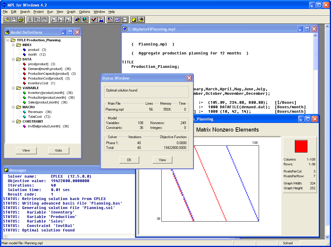 MPL for Windows Screenshot