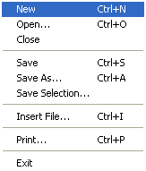 FileMenu Screenshot