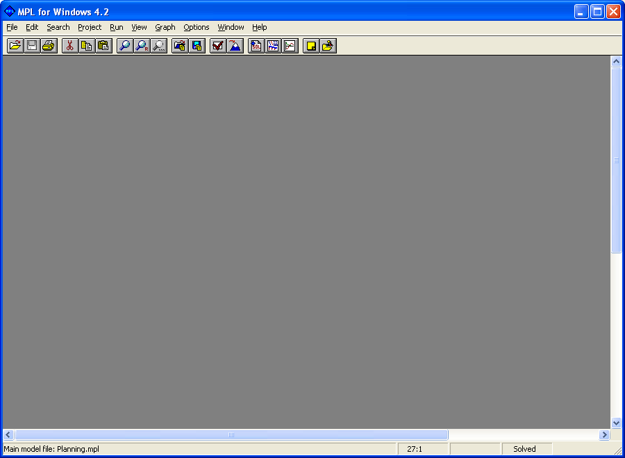 MPL Main Window Screenshot