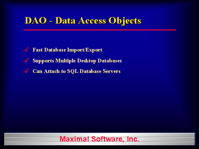 DAO - Data Access Objects